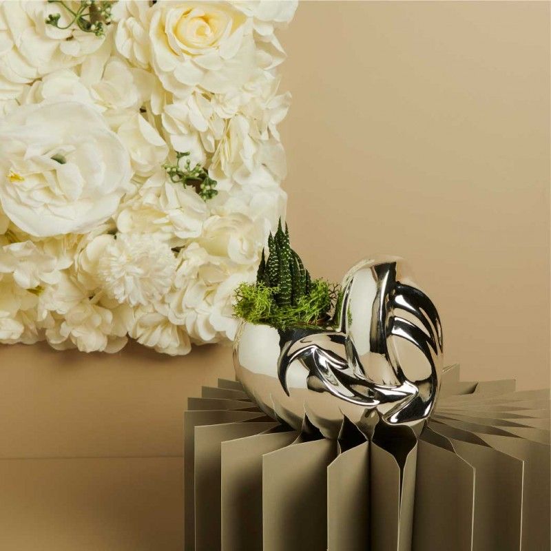 Cuore porta Piantina Argento di Claraluna