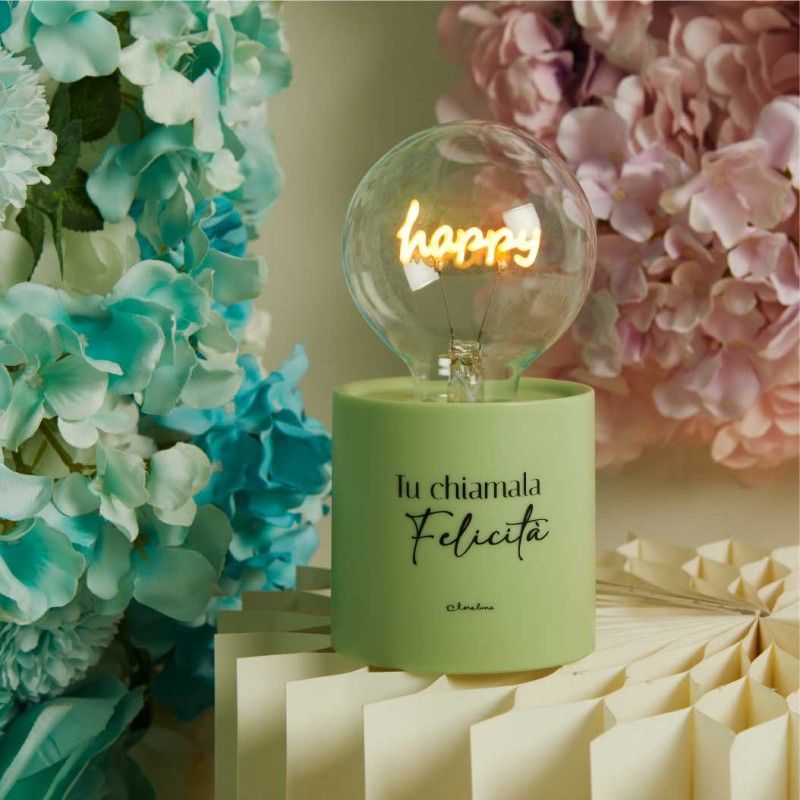 Lampadina Verde Macha di Claraluna