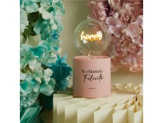 Lampadina Rosa di Claraluna