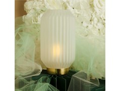 Lampada Plissettata Grande di Claraluna