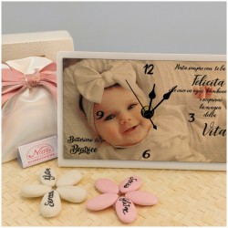 Bomboniere Battesimo orologio personalizzato