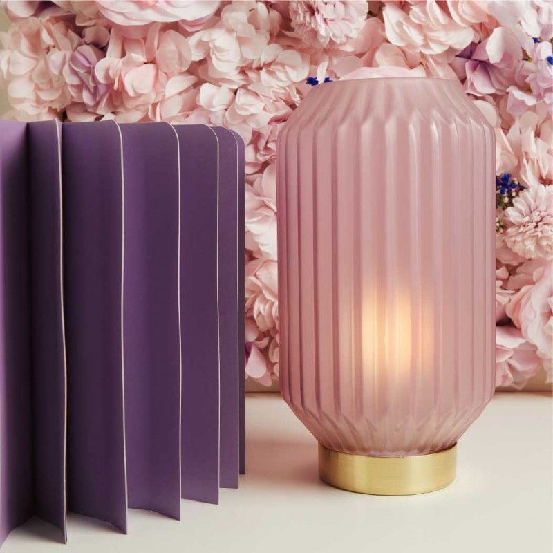 Bomboniera Claraluna 2026 Lampada Grande 26172 Rosa