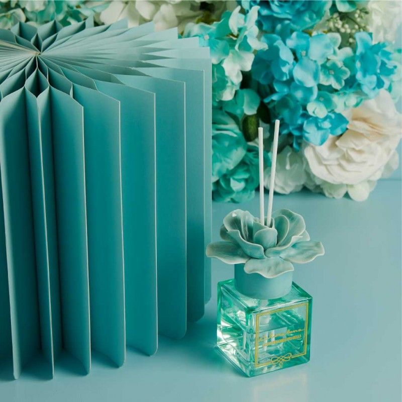 Profumatore con fiore Azzurro di Claraluna
