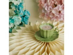 Candela Tazzina Verde di Claraluna