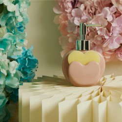 Porta Sapone Rosa a Cuore di Claraluna
