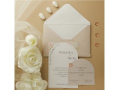 Partecipazione 2026 claraluna ecru