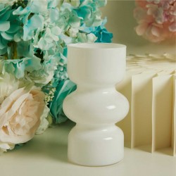 Vaso sagomato Bianco di Claraluna