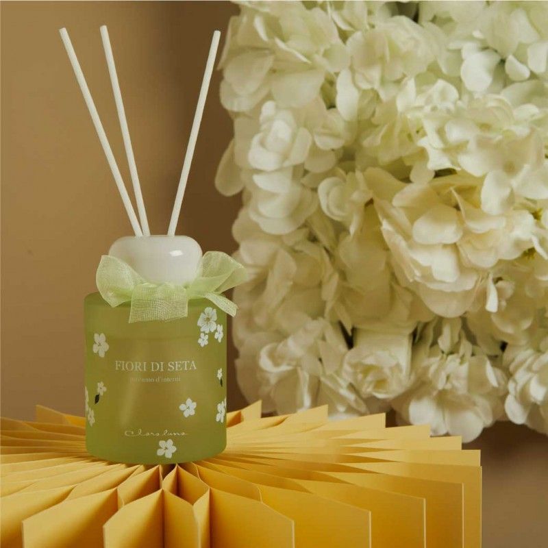 Profumatore Fiori di Seta Grande Verde