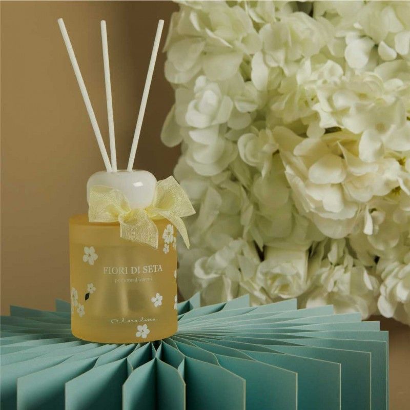 Profumatore Fiori di Seta Grande Giallo