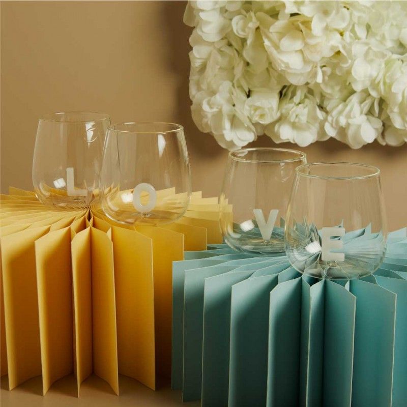 Set Bicchieri Love di Claralun