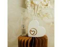 Bomboniere Matrimonio Profumatore Con cuori incrociati Oro