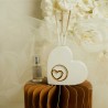 Bomboniere Matrimonio Profumatore Con cuori incrociati Oro