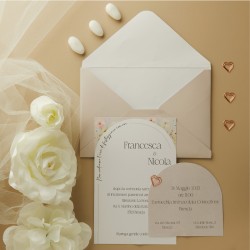 Partecipazione 2026 claraluna ecru