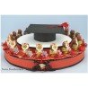Torta di Bomboniere con gufi per laurea