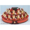 Torta di Bomboniere con gufi per laurea