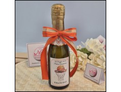 Mini Bottiglie di prosecco Personalizzate a Tema Basket