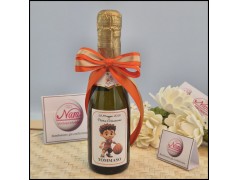 Mini Prosecco personalizzato a Tema Basket con Giocatore