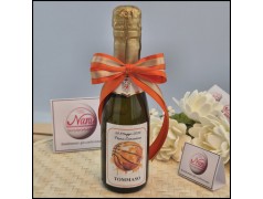 Mini Bottiglie di prosecco con Personalizzate con Palla da Basket