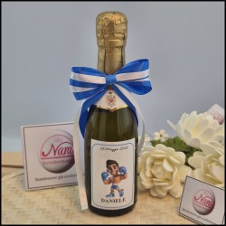Bottiglie piccole di prosecco a tema Pugilato