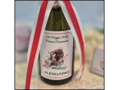 Bottiglie di prosecco a tema Hockey