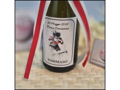 Bomboniera pensionato Ciclismo Bottigliette personalizzate