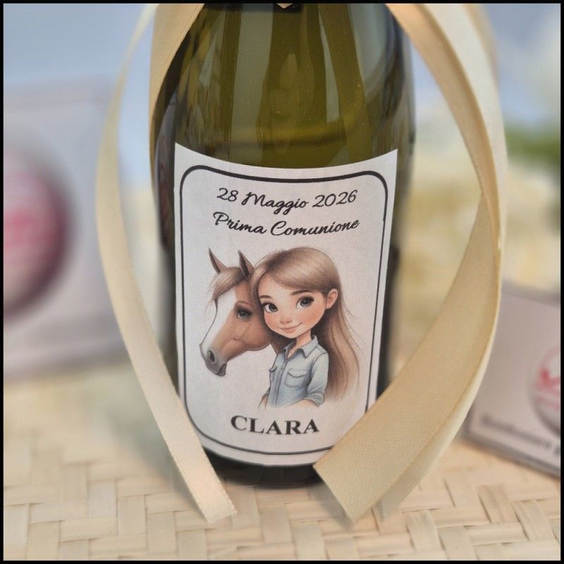 Bomboniere Prosecco a tema Cavallo