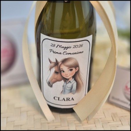 Bomboniere Prosecco a tema Cavallo