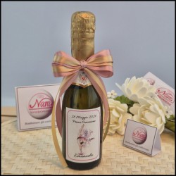 Bomboniere Ginnastica Artistica Mini Bottiglie di Prosecco personalizzate