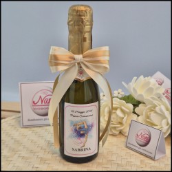 Bomboniere Ginnastica Artistica Mini Bottiglie di Prosecco a tema