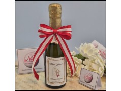 Mini Bomboniere Prosecco per Cresima personalizzate