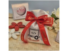 Sacchettino Bomboniera per Laurea in Ingegneria Informatica