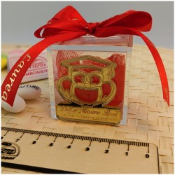 Scatolina Plexiglas da Laurea con gufetto personalizzata