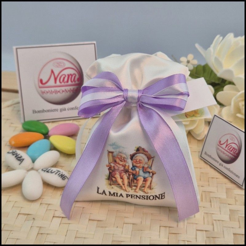 Sacchettino con pensionate amiche