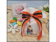 Bomboniera Pensione Idraulico Sacchettino personalizzato