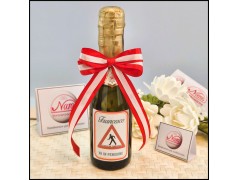 Bomboniere per pensione Bottiglietta mini prosecco