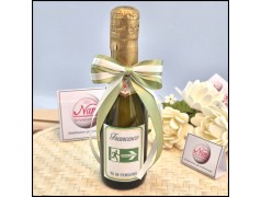Bomboniera Pensione prosecco personalizzato