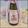 Mini prosecco con Pensionata che brinda