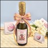 Mini prosecco con Pensionata che brinda