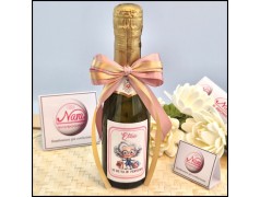 Bomboniera pensione Segretaria Prosecco personalizzato