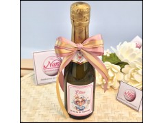 Mini prosecco con Pensionata regina del Bingo