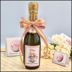 Mini prosecco con Pensionata regina del Bingo