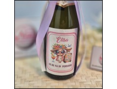 Bomboniera Pensione prosecco tema Vacanza Personalizzato