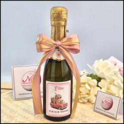 Bomboniera Pensione prosecco tema Viaggio personalizzato