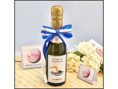 Mini Bottigliette di prosecco e tema nuoto