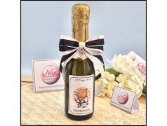 Mini Bottiglie di prosecco con Kapibara Karateca