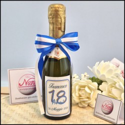 Mini Bottiglie di prosecco per 18 Compleanno