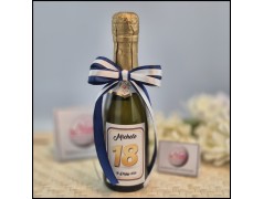 Mini Bottiglie di prosecco personalizzate per 18 Compleanno