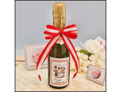 Bomboniera matrimonio Mini Bomboniere Prosecco a Tema Disney