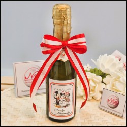 Bomboniera matrimonio Mini Bomboniere Prosecco a Tema Disney