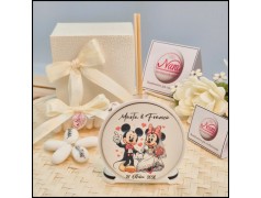 Bomboniera Matrimonio Profumatore Personalizzato a tema Minnie e Topolino